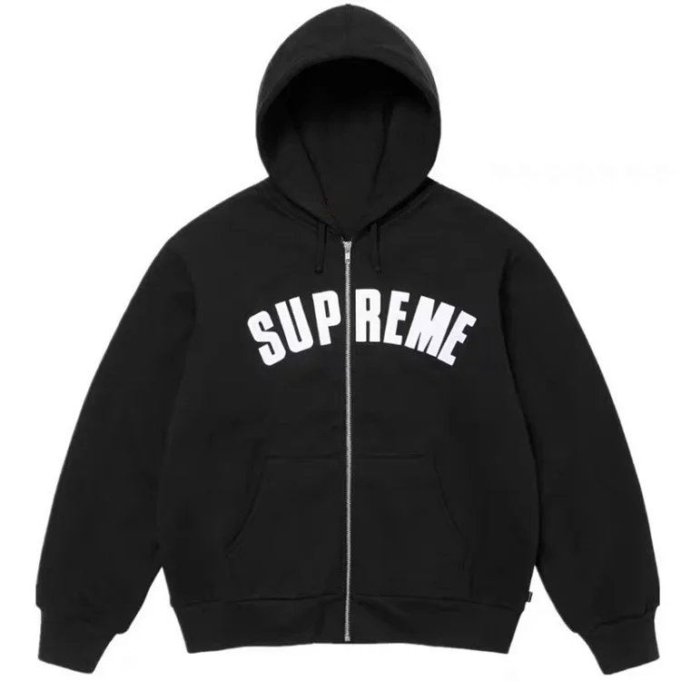 Supreme Letter zip-up sweatshirt