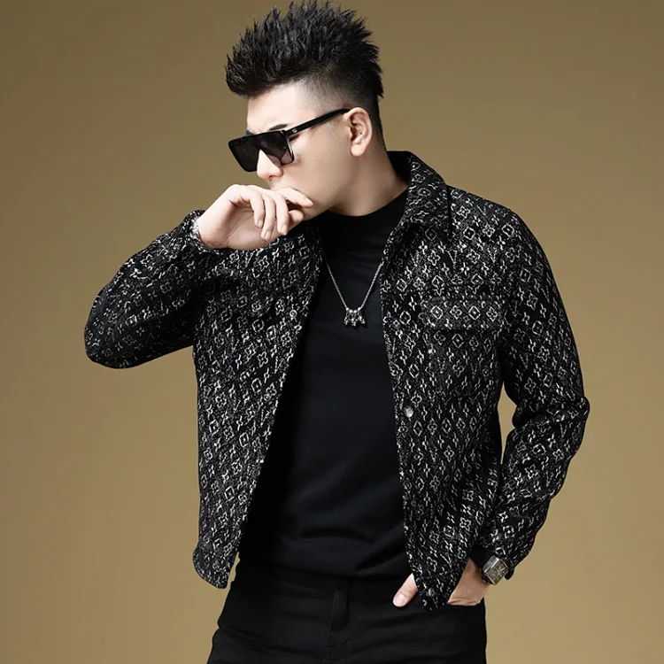 LV Embroidered jacquard jacket