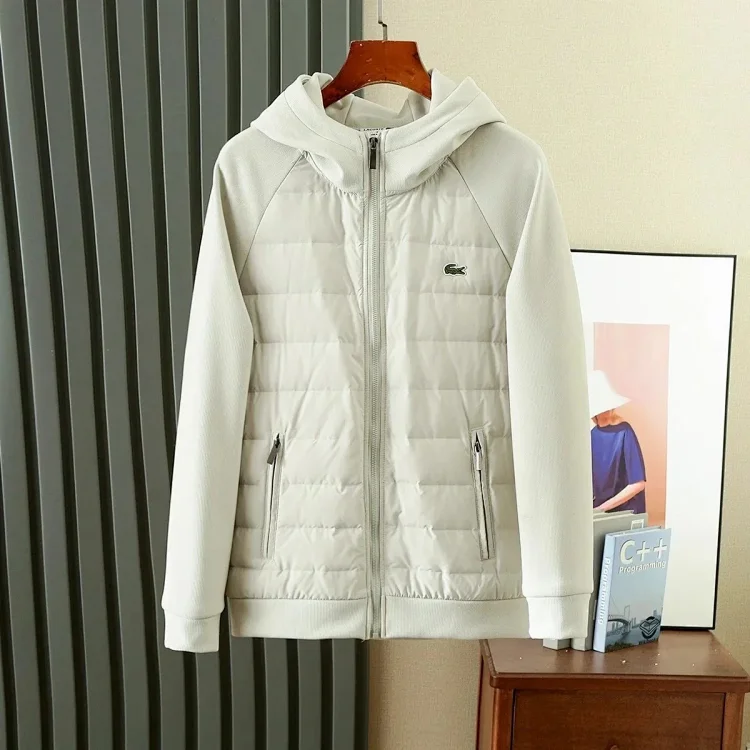 LACOSTE Hooded Puffer Jacket