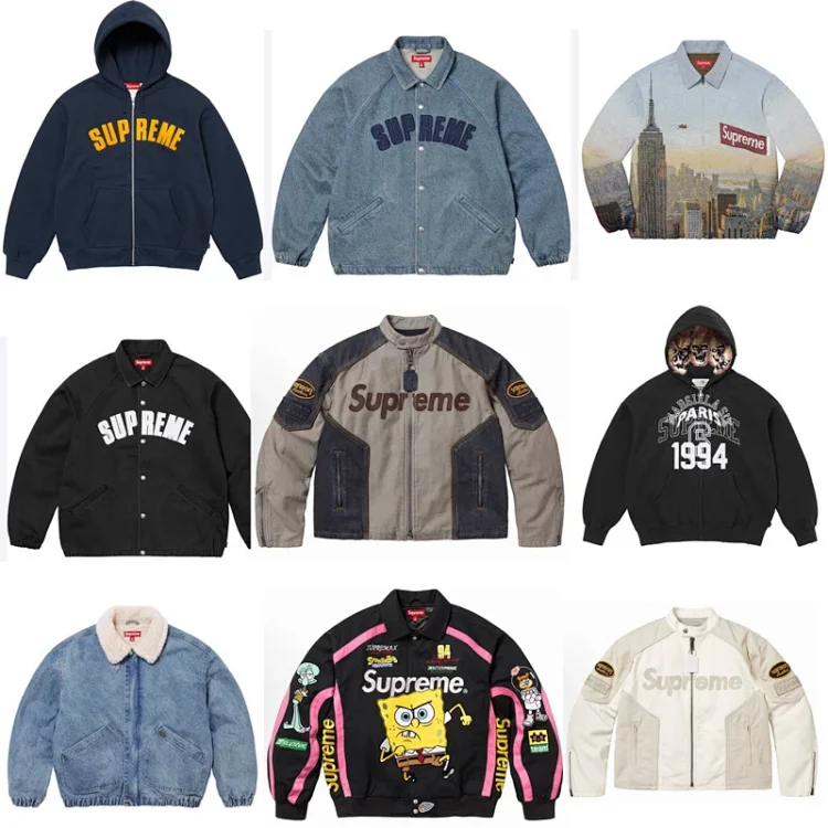 Supreme Hoodies & Jackets Collection
