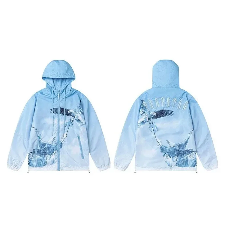 Trapstar Eagle Print Hooded Jacket