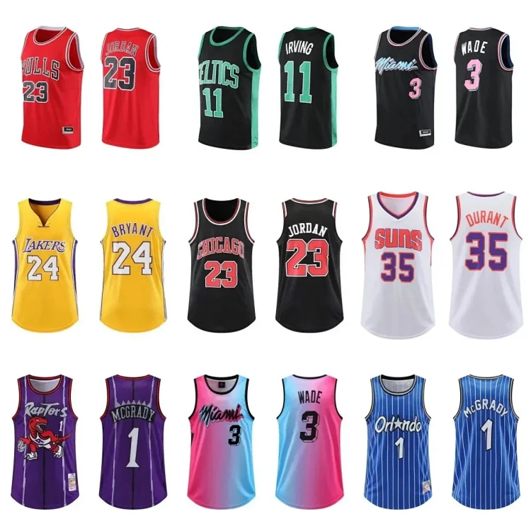 Fashionable and classic basketball uniforms 02 